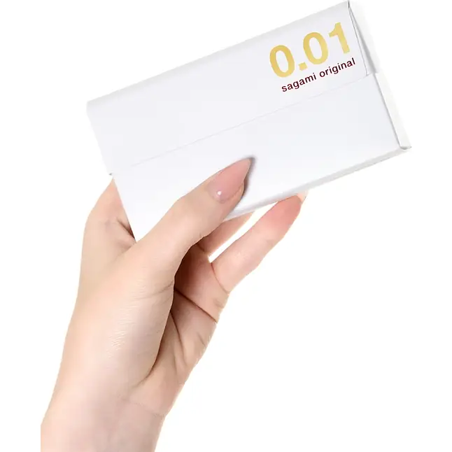 Супер тонкие презервативы Sagami Original 0.01 - 5 шт - Sagami Original. Фотография 3.