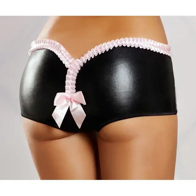 Очаровательные шортики Cute Shorts с розовыми рюшками