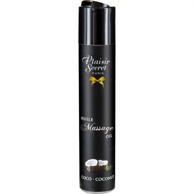 Массажное масло с ароматом кокоса Huile de Massage Gourmande Coco - 59 мл. Фотография 3.