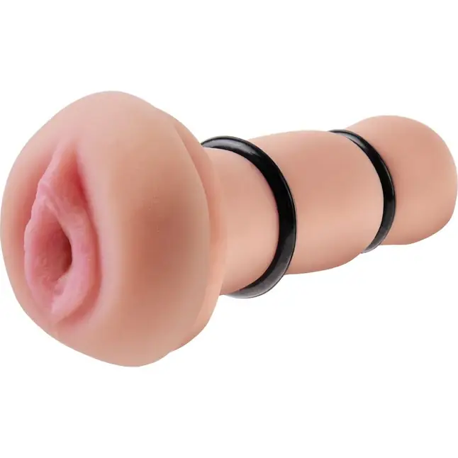 Мастурбатор-вагина Fill My Tight Pussy с силиконовыми кольцами - Pipedream Extreme Toyz