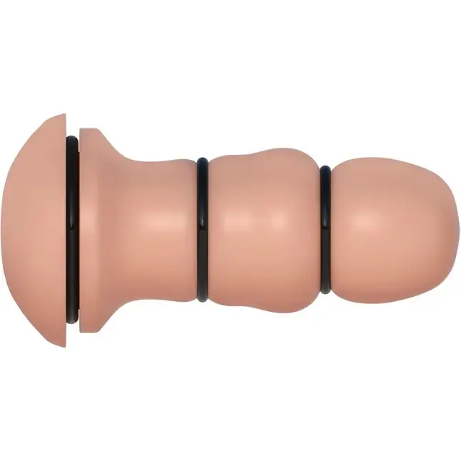 Мастурбатор-анус Fill My Tight Ass с силиконовыми кольцами - Pipedream Extreme Toyz. Фотография 2.