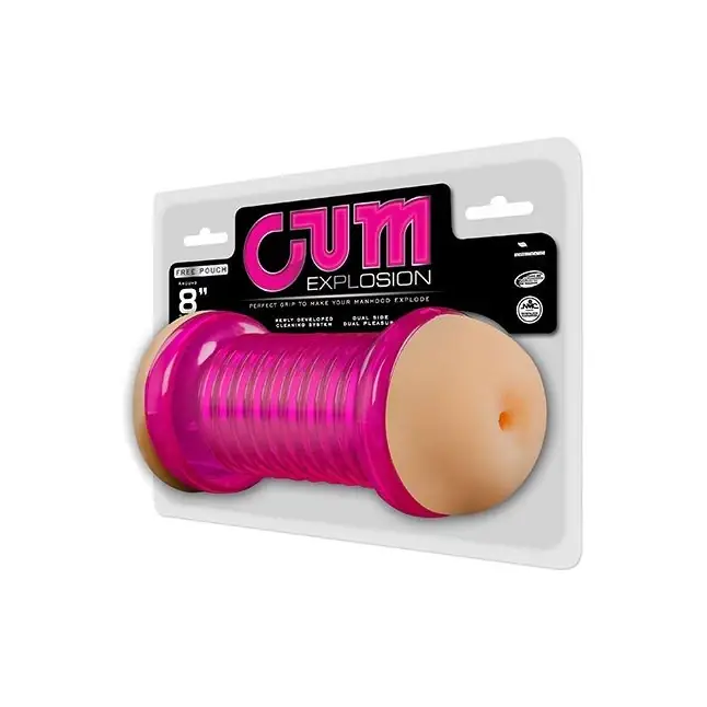 Двусторонний мастурбатор CUM EXPLOSION MASTURBATOR MOUTH ANUS - ротик и анус - Cum Explosion. Фотография 2.