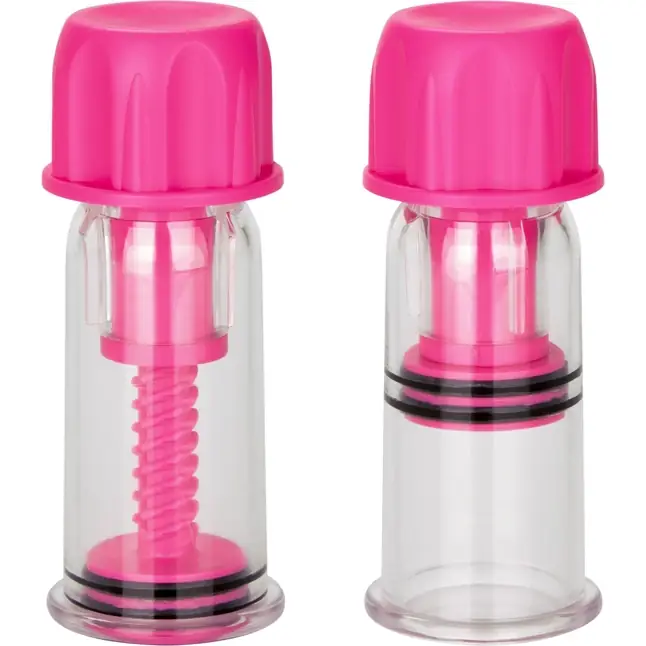Вакуумные массажёры для сосков Nipple Play Vacuum Twist Suckers - Nipple Play