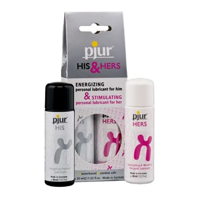 Набор стимулирующих лубрикантов pjur His Hers - 2 х 30 мл