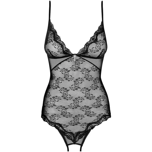 Боди Charms из цветочного кружева с интимным доступом - Spicy. Фотография 5.