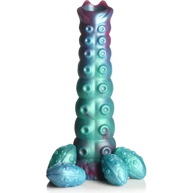 Фантазийный фаллоимитатор Galactic Breeder Ovipositor Silicone Dildo - 22 см - Creature Cocks