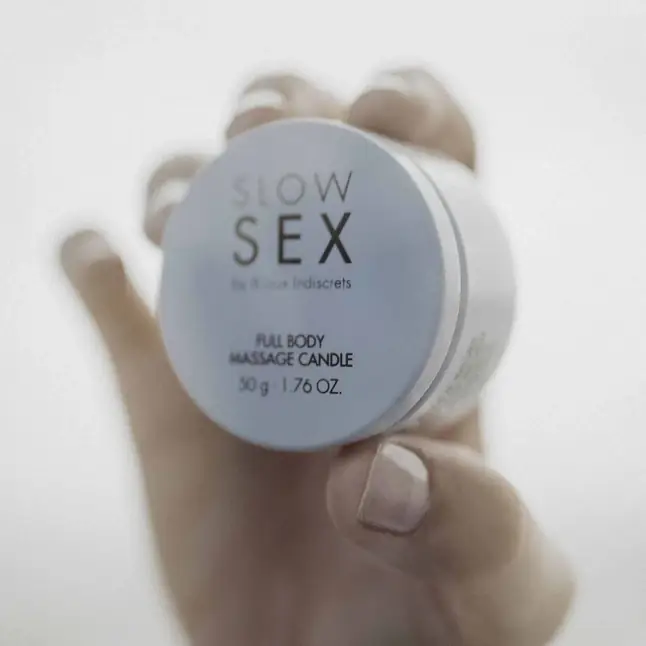Массажная свеча для всего тела Slow Sex - 50 гр. Фотография 10.