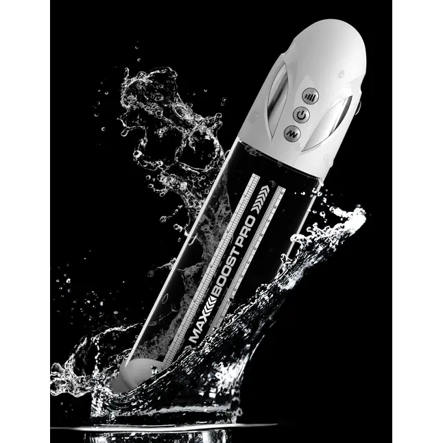 Белая вакуумная автоматическая помпа Max Boost Pro Flow - Pump Worx. Фотография 7.