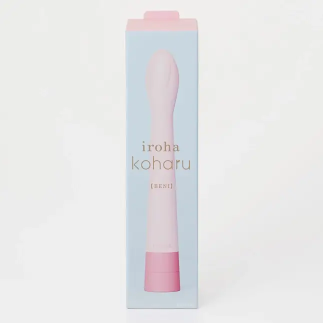 Розовый вибратор Iroha Koharu Benitsubomi - 16 см - IROHA Vibrators. Фотография 2.