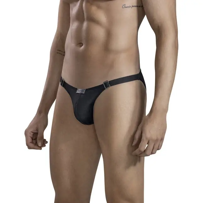 Черные сексуальные трусы-слипы Luxury Brief Slip. Фотография 2.