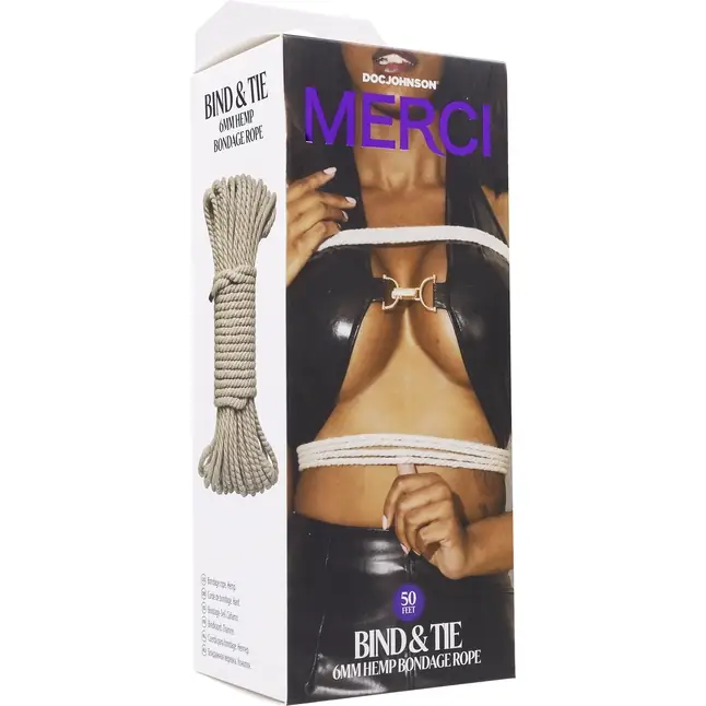 Верёвка для связывания и фиксации Bind Tie - 15,24 м. Фотография 2.