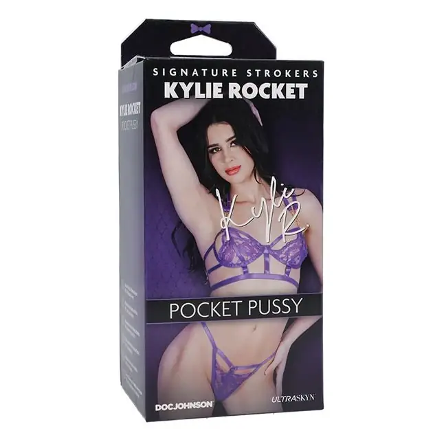 Телесный мастурбатор-вагина Kylie Rocket - Signature Strokers. Фотография 3.