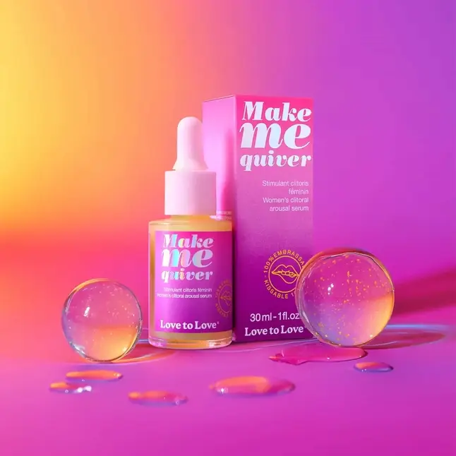 Возбуждающие капли для клитора Make Me Quiver - 30 мл. Фотография 2.