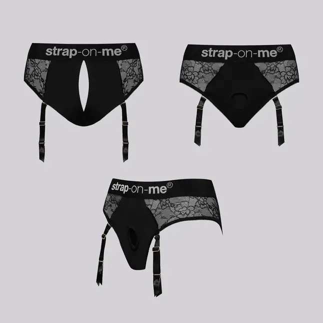 Трусики для фиксации насадок Strap-on-me Harness Lingerie Diva XS. Фотография 2.