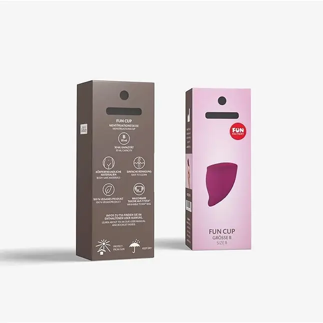Менструальная чаша Fun Cup Size B. Фотография 4.