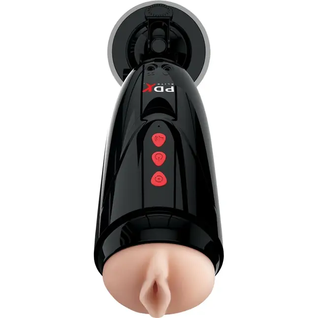 Мастурбатор-вагина с вибрацией Dirty Talk Starter Stroker - PDX Elite
