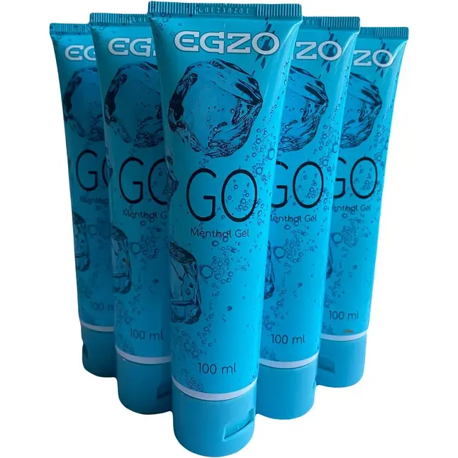 Набор из 5 пролонгирующих лубрикантов на водной основе Egzo Go (по 100 мл.)