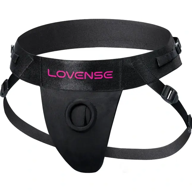 Черные универсальные трусики Lovense из спандекса. Фотография 3.