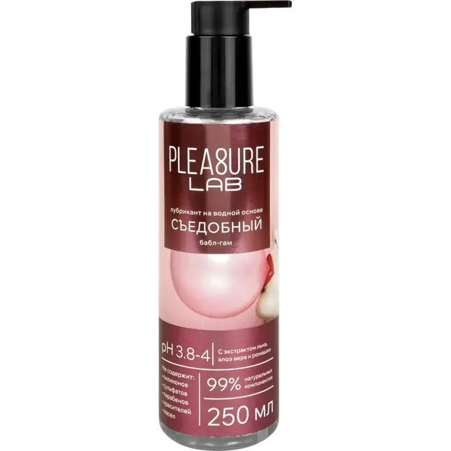 Лубрикант на водной основе Pleasure Lab с ароматом бабл-гам - 250 мл
