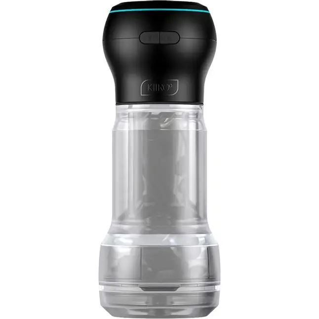 Набор PowerBlow Feel Pocket Stroker Crystal: мастурбатор и интерактивная насадка. Фотография 2.