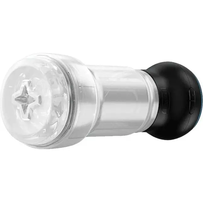 Набор PowerBlow Feel Pocket Stroker Crystal: мастурбатор и интерактивная насадка