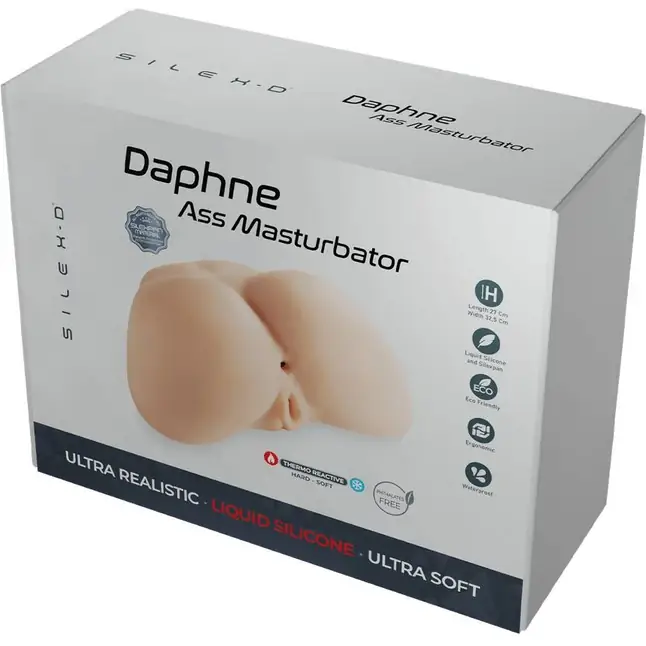 Телесный мастурбатор-полуторс Daphne - SILEXD. Фотография 4.