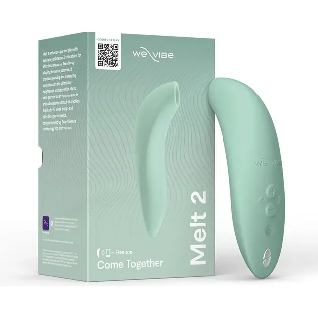 Мятный бесконтактный клиторальный стимулятор We-Vibe Melt 2. Фотография 7.