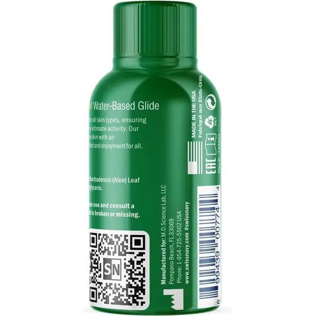 Лубрикант на водной основе All Natural - 29,5 мл - All Natural Lubes. Фотография 2.