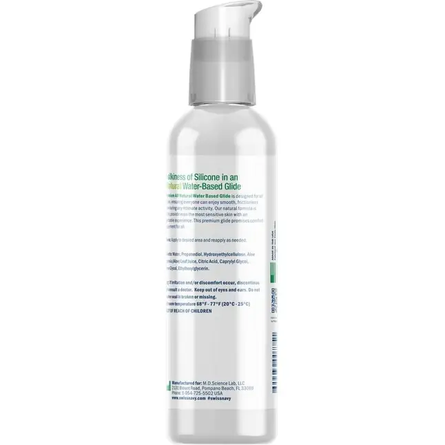 Лубрикант на водной основе All Natural - 59 мл - All Natural Lubes. Фотография 2.