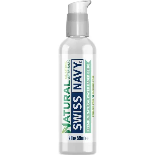 Лубрикант на водной основе All Natural - 59 мл - All Natural Lubes