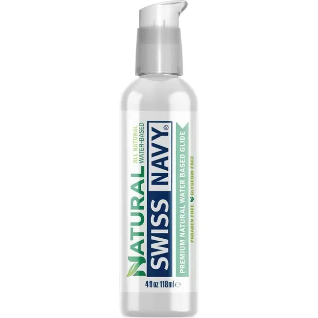 Лубрикант на водной основе All Natural - 118 мл - All Natural Lubes