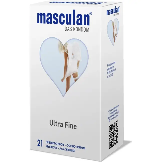 Особо тонкие презервативы Masculan Ultra Fine - 21 шт