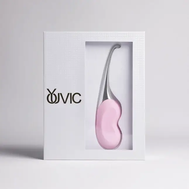 Розовый клиторальный вибростимулятор Youvic. Фотография 2.