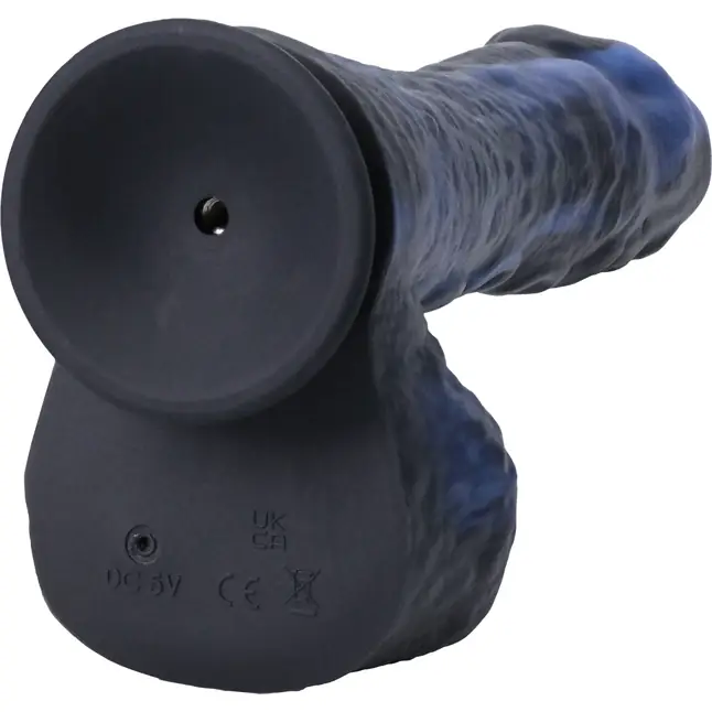 Черно-синяя мини-машина на присоске Tendril Thruster - 21,6 см. Фотография 5.