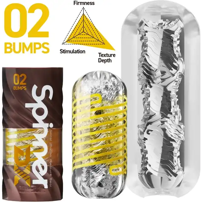 Мастурбатор Tenga Spinner DX 02 Bumps - SPINNER Series. Фотография 2.