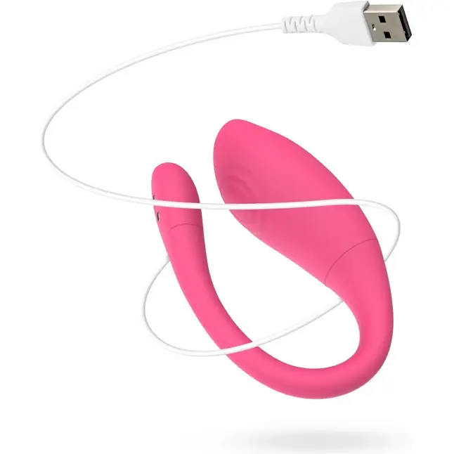 Розовое интерактивное виброяйцо Aria - EasyConnect. Фотография 8.