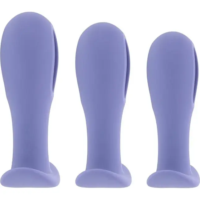 Набор из 3 анальных пробок с вибропулей Hole Punch Plug Set. Фотография 5.