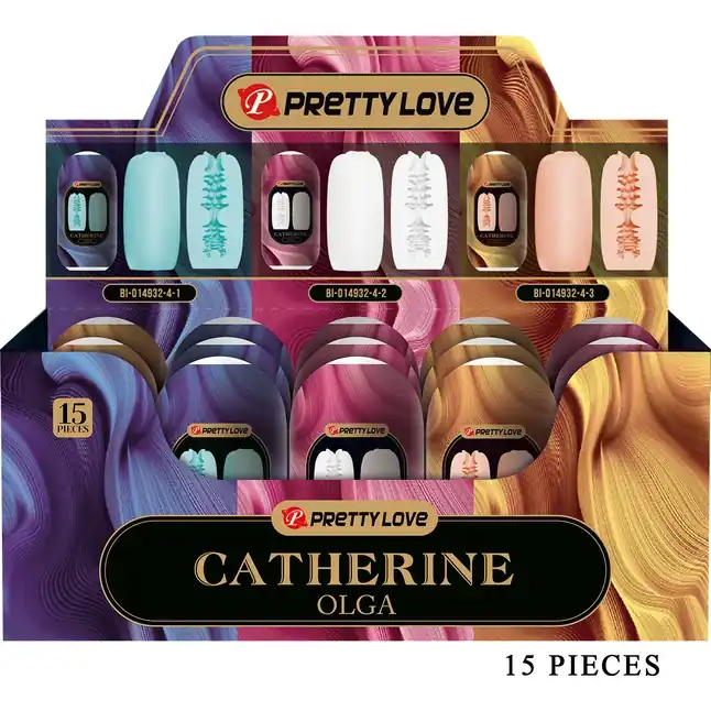 Набор из 15 мастурбаторов Catherine Olga - Pretty Love