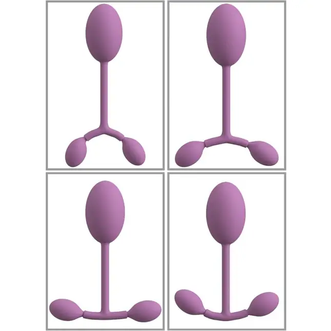 Сиреневый тренажер мыщц тазового дна Vaginal Trainer - You2Toys. Фотография 6.