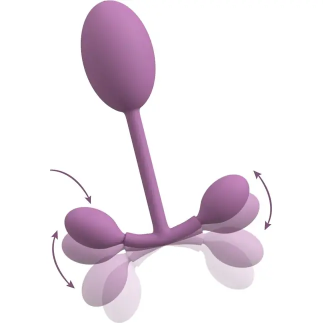 Сиреневый тренажер мыщц тазового дна Vaginal Trainer - You2Toys. Фотография 7.
