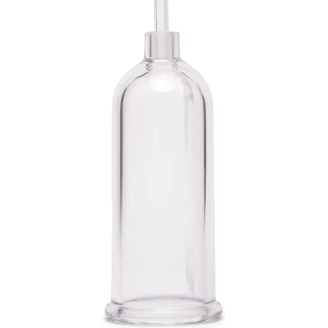 Прозрачная клиторальная вакуумная помпа Clitoral Pump with Quick Release. Фотография 3.