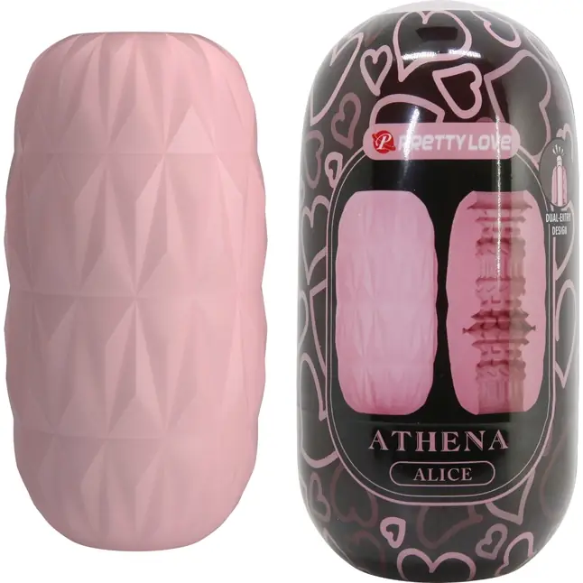 Розовый мастурбатор Athena - Pretty Love