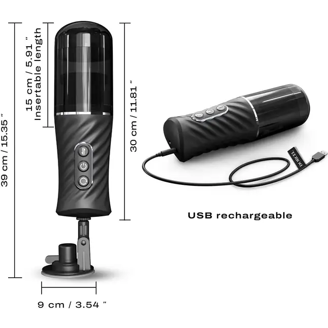 Автоматический мастурбатор Dorcel Thrust Blow Pro. Фотография 6.