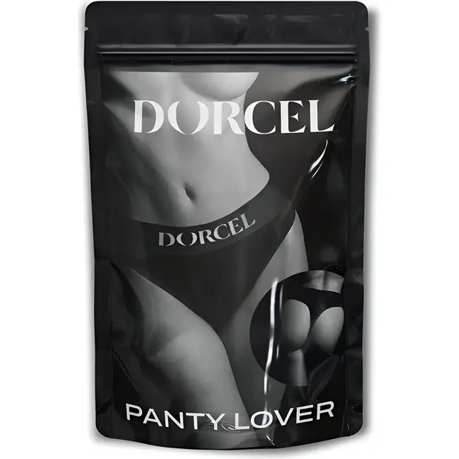 Черные трусики для ношения клиторального стимулятора Panty Lover - size S. Фотография 5.
