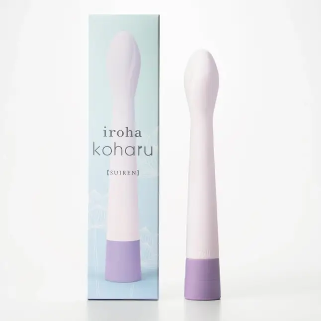 Сиреневый вибратор Iroha Koharu Suiren - 16 см - IROHA Vibrators. Фотография 2.