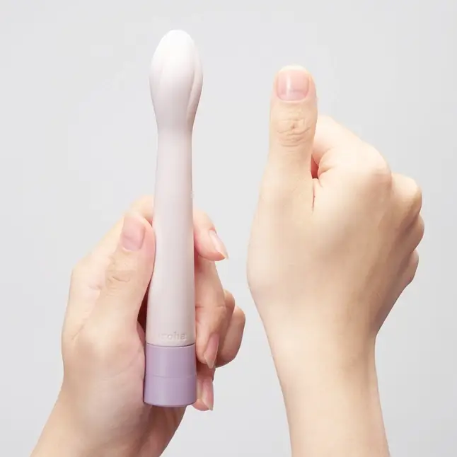 Сиреневый вибратор Iroha Koharu Suiren - 16 см - IROHA Vibrators. Фотография 5.