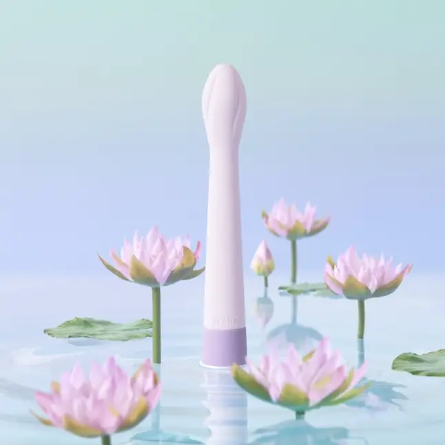 Сиреневый вибратор Iroha Koharu Suiren - 16 см - IROHA Vibrators. Фотография 8.