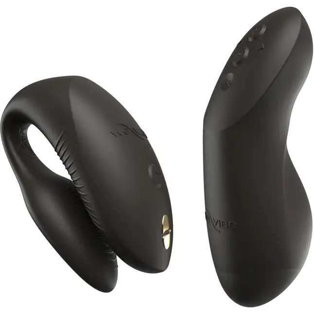 Черный вибратор для пар We-Vibe Chorus Pro