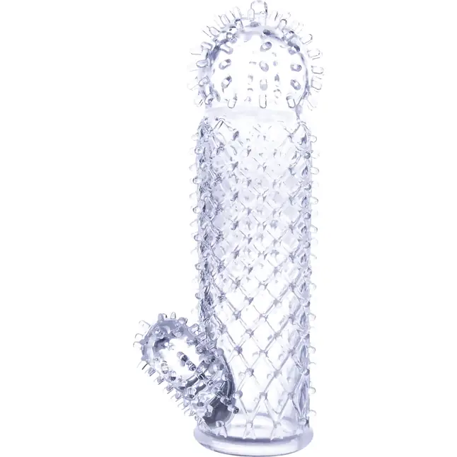 Набор из 2 прозрачных насадок на член Seductive Tickler Sleeves. Фотография 2.