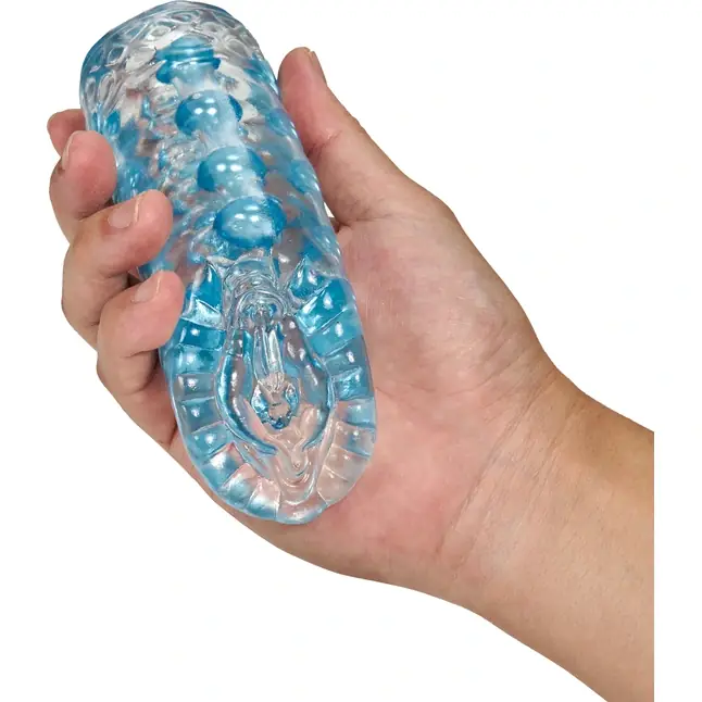 Прозрачный мастурбатор-вагина Super Stroker - M for Men. Фотография 3.